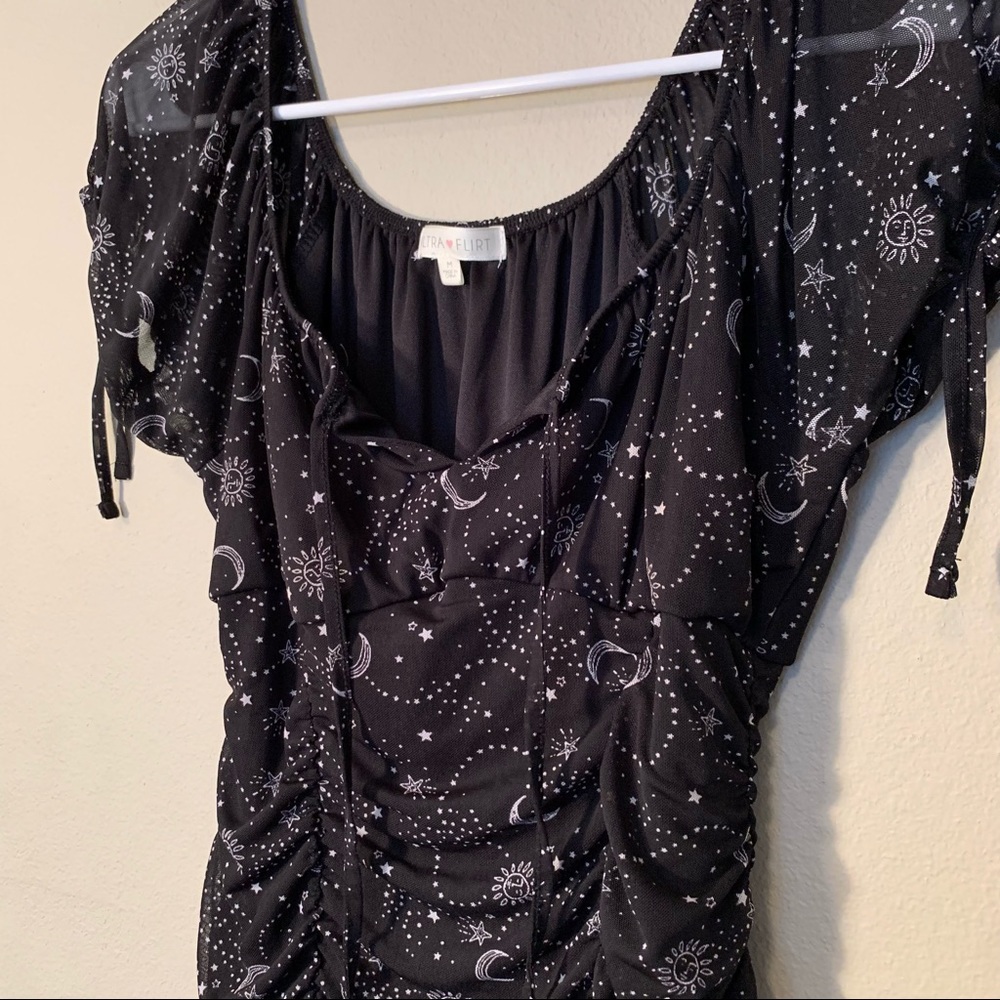 Constellation mini dress